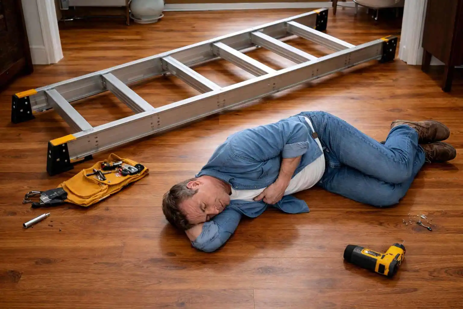 Ladder Fall Injury